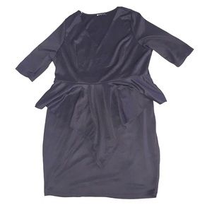 Super cute Plus peplum dress